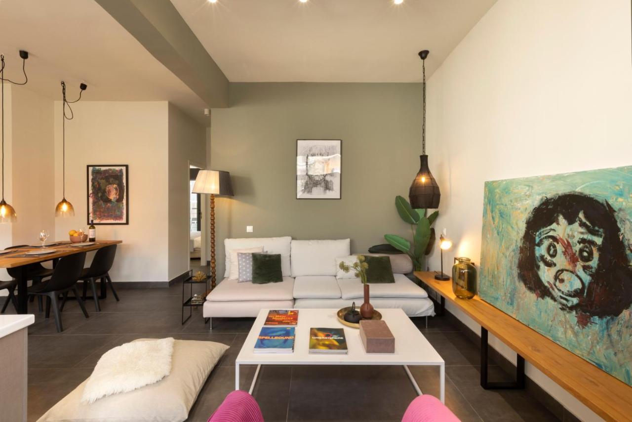 Apartament Α Rare Lux Artistic Renv Gem Opposite Emst Museum Ateny Zewnętrze zdjęcie